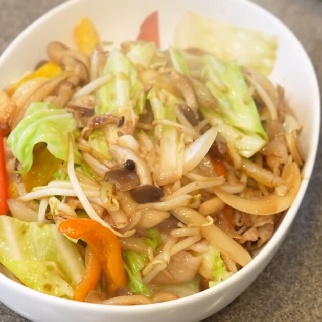 肉野菜炒め