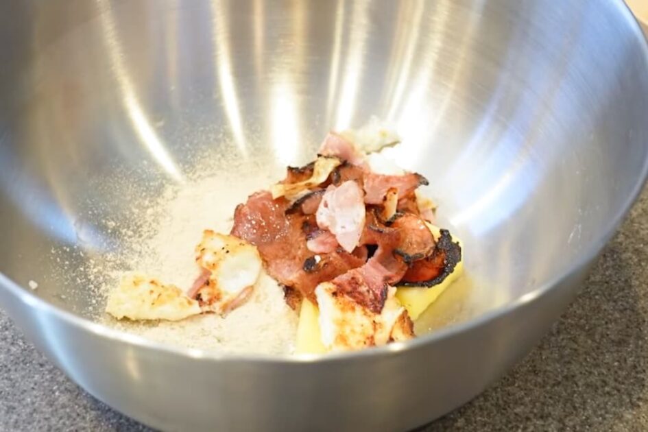 鳥羽周作 レシピ ベーコンエッグパスタ